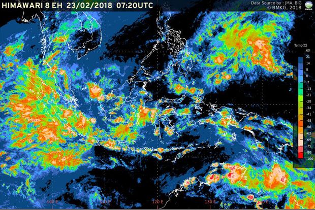 Citra Satelit BMKG Deteksi...