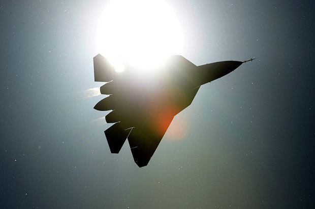 Jet Tempur Su-57 Rusia...