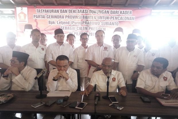 Maret, Gerindra Akan...