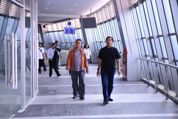 Besok Gedung TOD Bandara...
