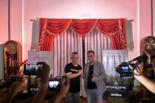 Hadirkan Band Europe,...