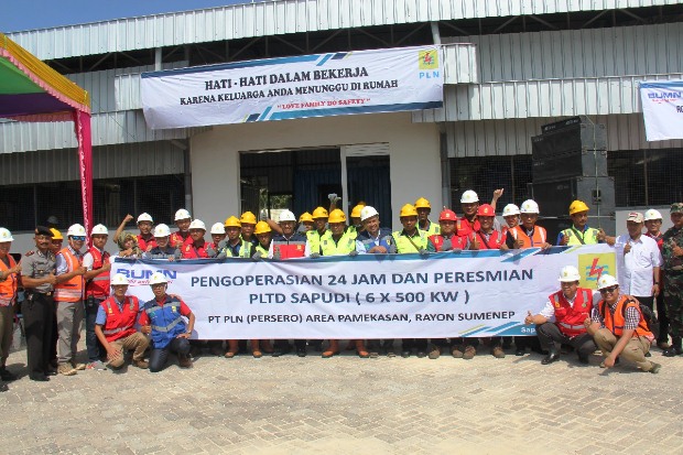 PLTD Operasional, Pulau...