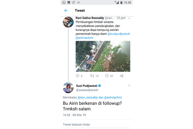 Dimention Menteri Susi...