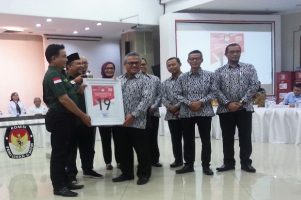 Pemilu 2019, PBB Nomor...