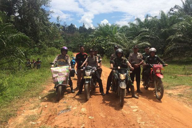 Polisi di Bonti Sanggau...