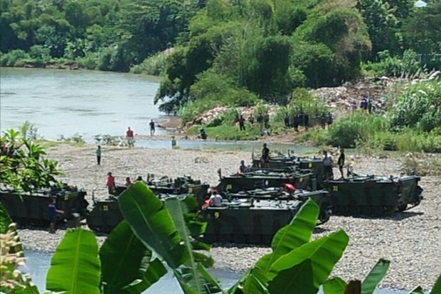 TNI Sebut Tank Tenggelam...