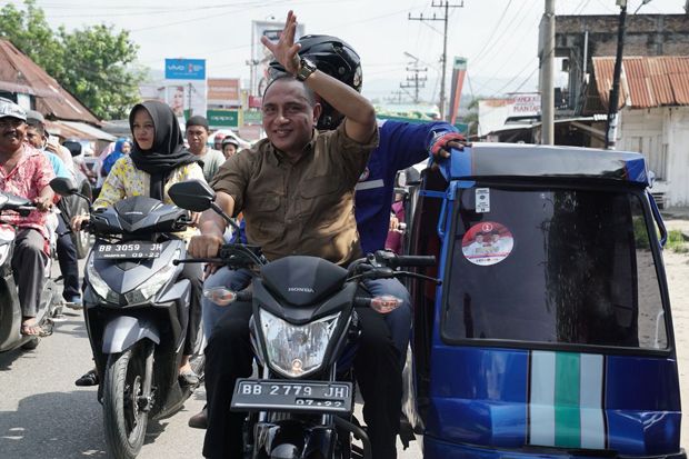 Edy Rahmayadi Blusukan...