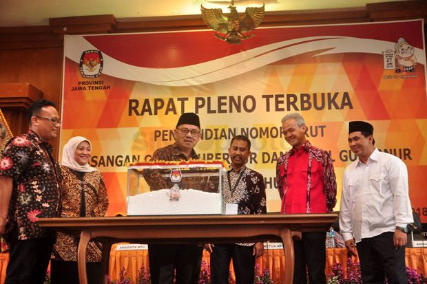 2 Pasangan Cagub Jateng...