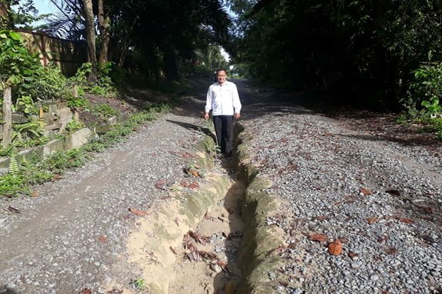 Miris! Jalan Menuju...