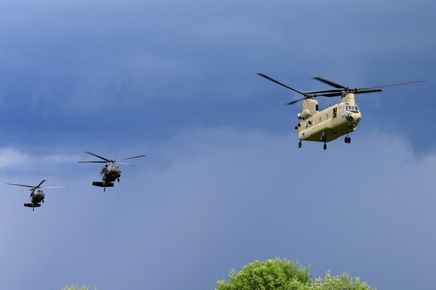Helikopter Militer AS...