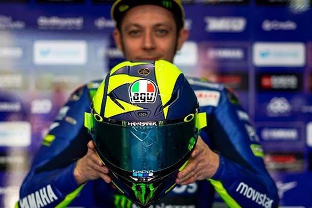 Ini Helm Baru Valentino...