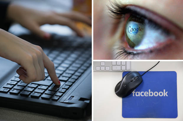 Facebook, Google dan...