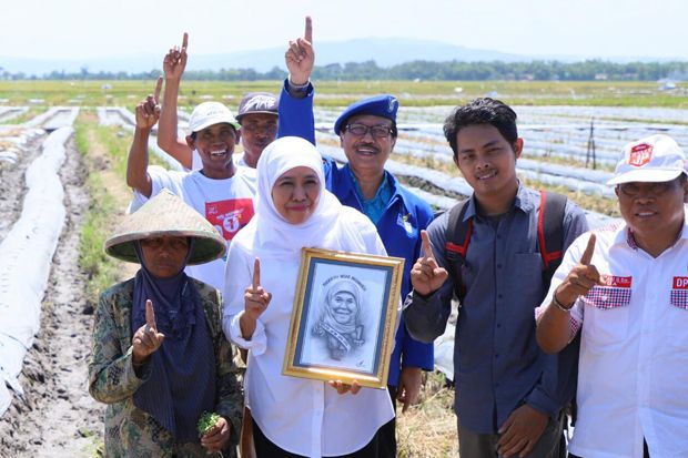 Blusukan, Khofifah Selalu...