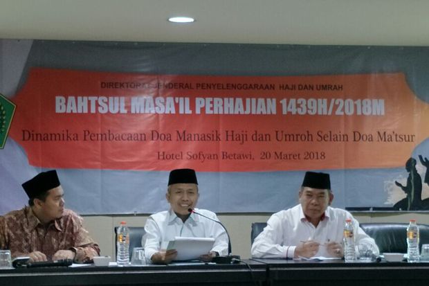 Kemenag Bahas Manasik...