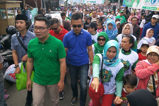 Ridwan Kamil Jalan Santai...