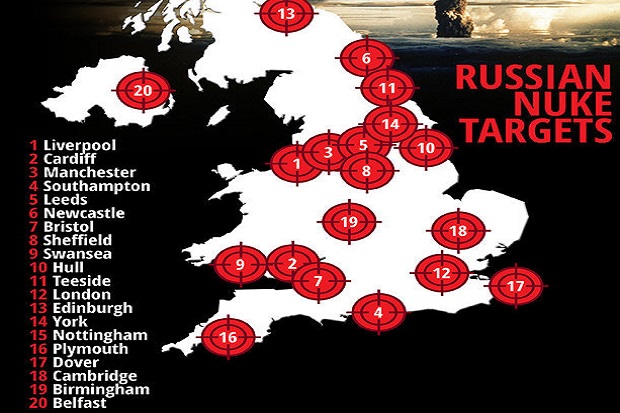 Serangan Nuklir Rusia...
