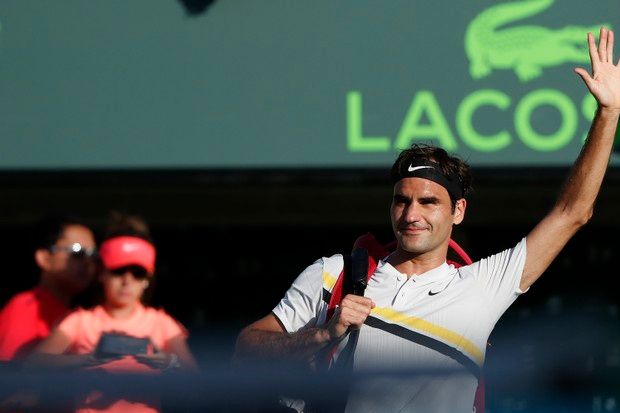 Kalah di Miami, Federer...