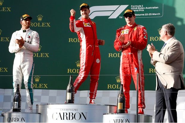 Vettel Ngaku Beruntung...