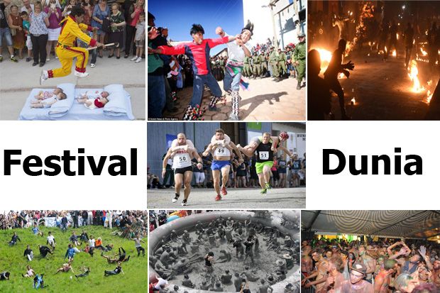 Festival Unik di Berbagai...