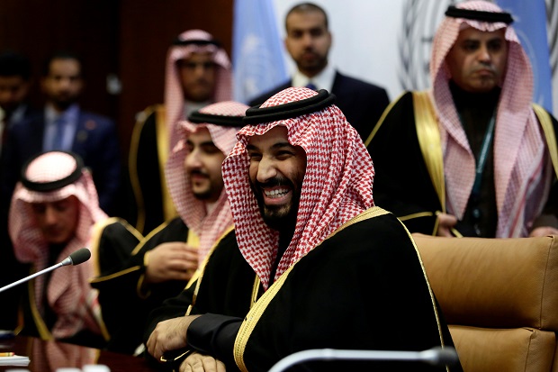 Putra Mahkota Saudi...