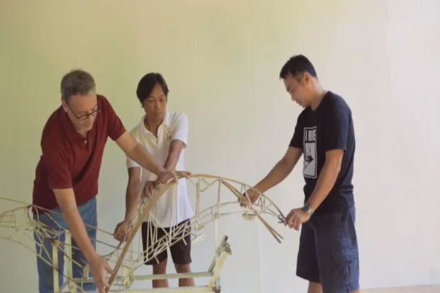 Motor Listrik dari Bambu...