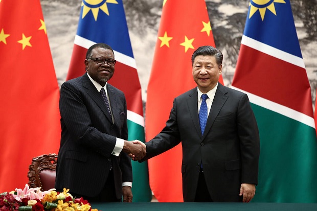 Presiden Namibia Bilang...