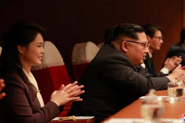 Kim Jong-Un dan Istri...