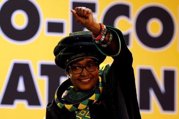 Winnie Mandela, Mantan...