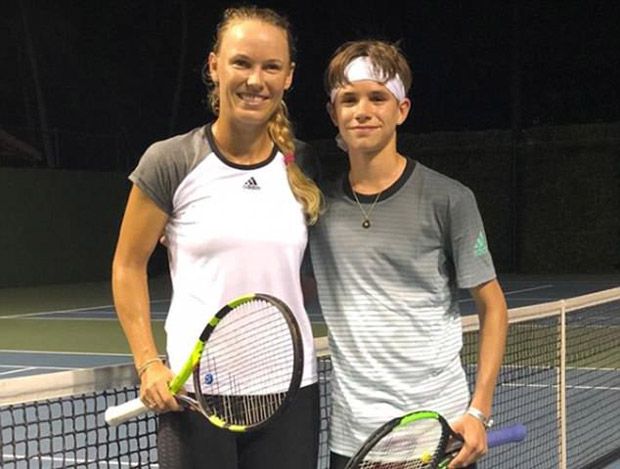 Si Cantik Wozniacki...