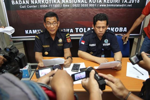Bea Cukai dan BNN Kediri...
