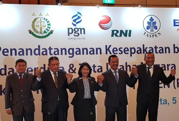 Tiga BUMN Gandeng Kejaksaan...
