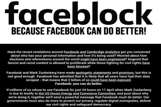 Aksi Operation Faceblock...