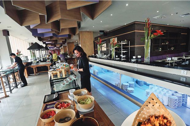 Menu Lokal di Hotel...