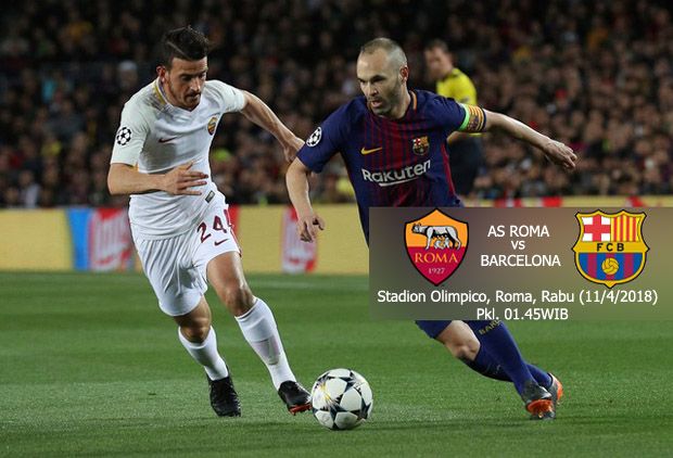 Preview AS Roma vs Barcelona:...
