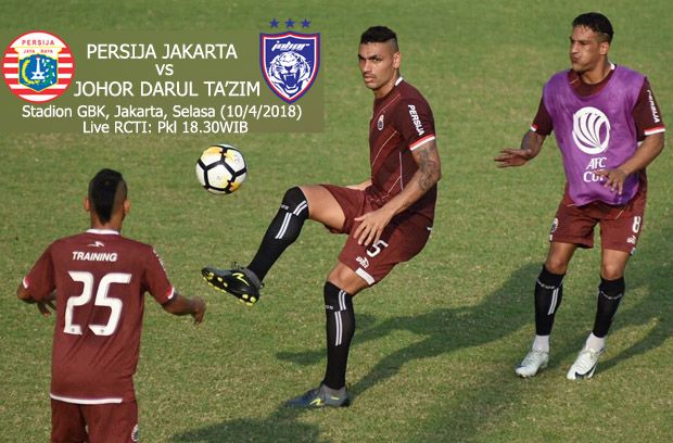 Preview Persija vs Johor...