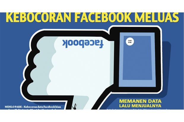 Kebocoran Facebook Meluas
