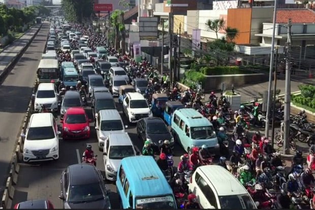 Uji Coba Underpass Matraman...