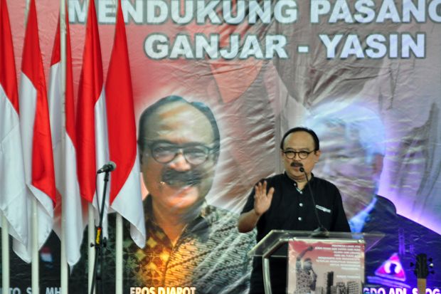 Eros Djarot: Pilih Ganjar...