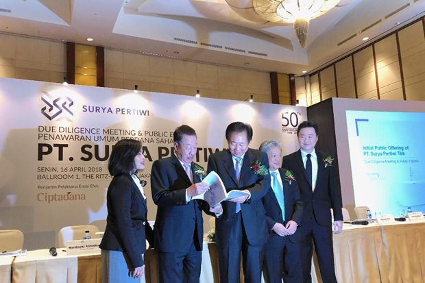 IPO, Surya Pertiwi Bidik...