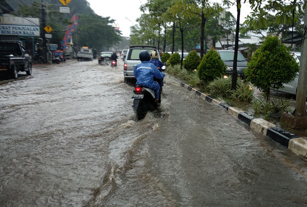 Diguyur Hujan, Sejumlah...