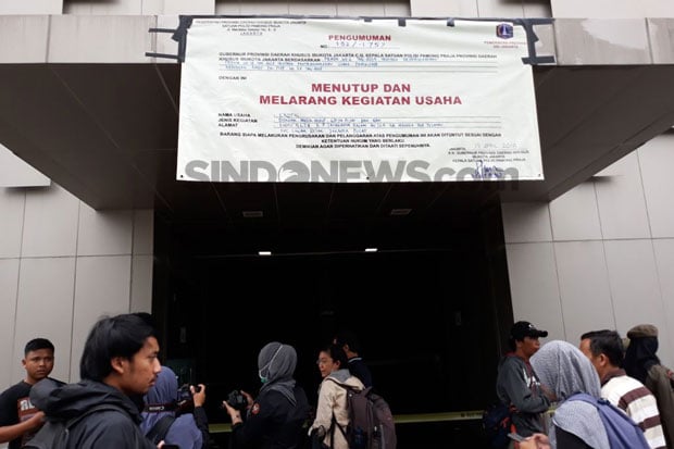 Didatangi Satpol PP...