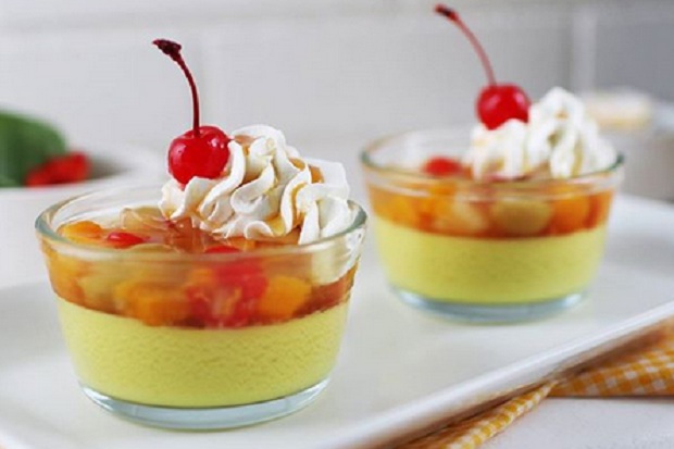 Puding Kedelai Karamel...