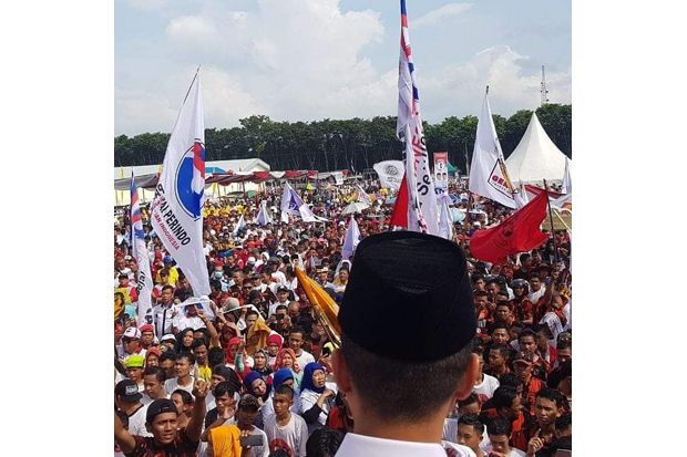 Hadiri Kampanye Eramas,...
