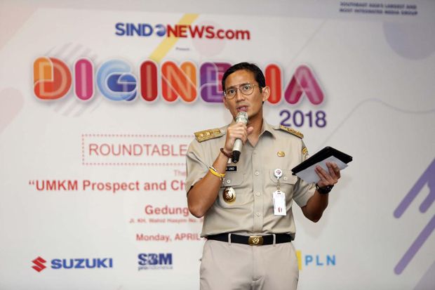Diginesia 2018, Sandiaga...