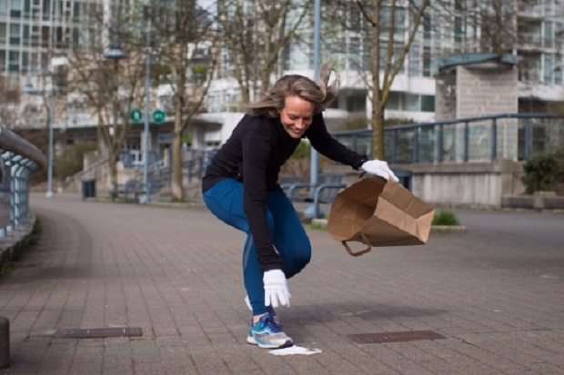 Plogging, Olahraga Lari...