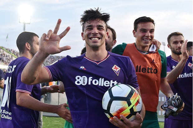Giovanni Simeone Hat-trick,...