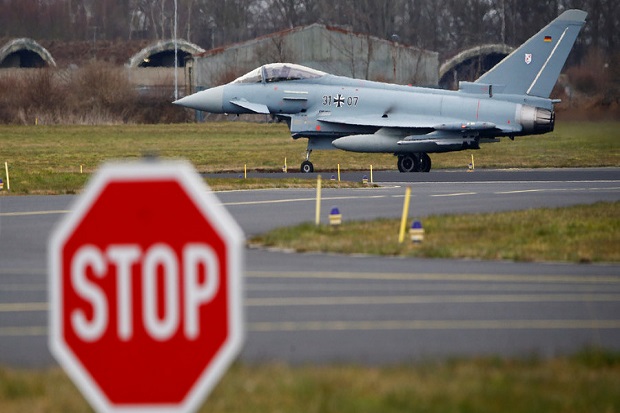 Dari 128 Jet Eurofighter...