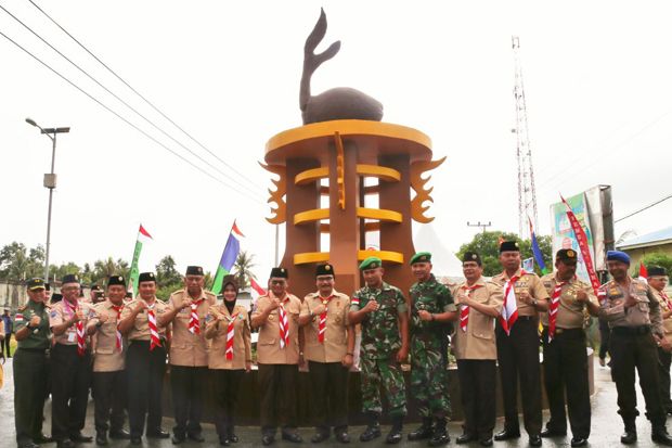 Tugu Pramuka Diresmikan...
