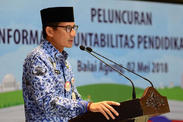 Sandiaga Uno: Ketua...