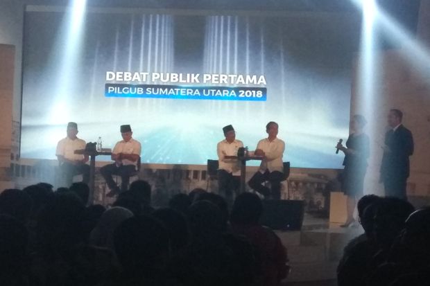 Debat Pilgub Sumut,...